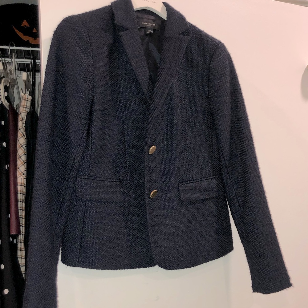 Ann Taylor Navy Blazer